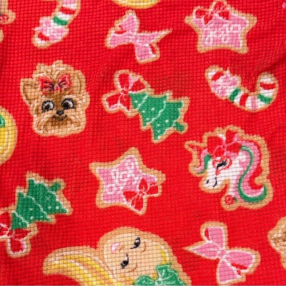 Jojo Siwa Girls Exclusive Long Sleeve Christmas Pajamas, 2 Piece Set, Size 7/8 - Picture 4 of 4
